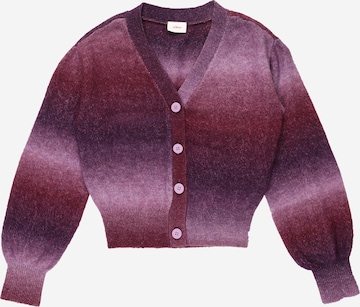 s.Oliver Knit Cardigan in Purple: front