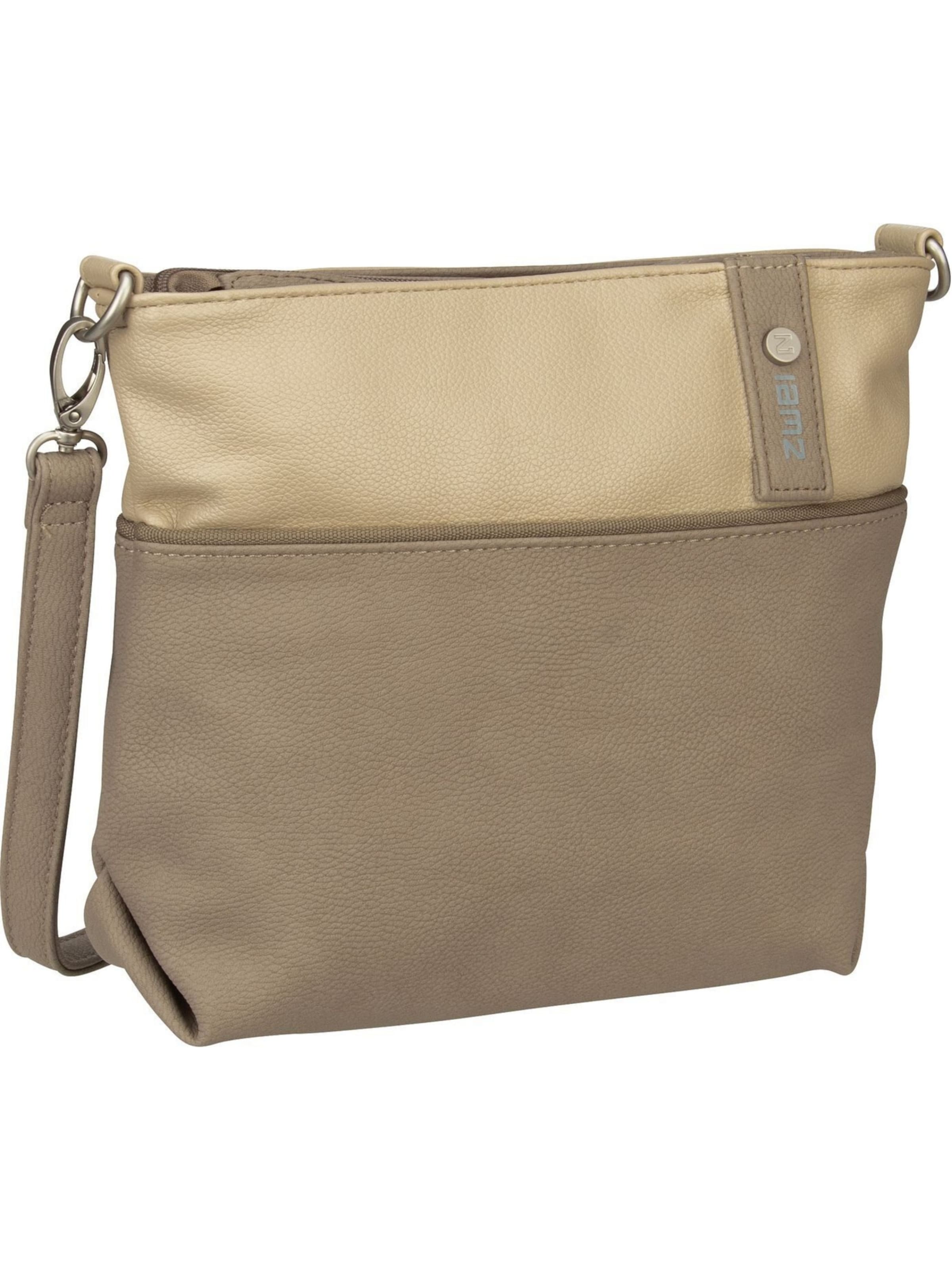 ZWEI Umhängetasche 'Jana' in Beige: Vorderseite