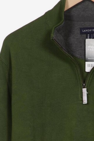 Lands‘ End Sweater & Cardigan in L in Green