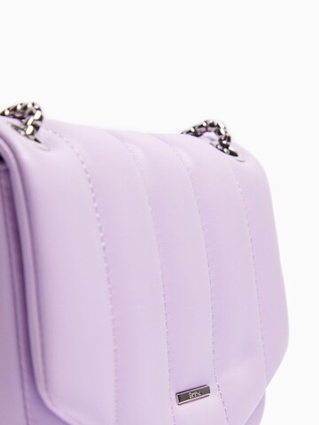 Sac à bandoulière Bershka en violet