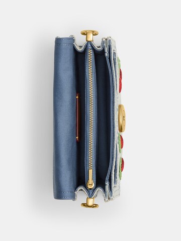 Borsa a spalla di COACH in blu