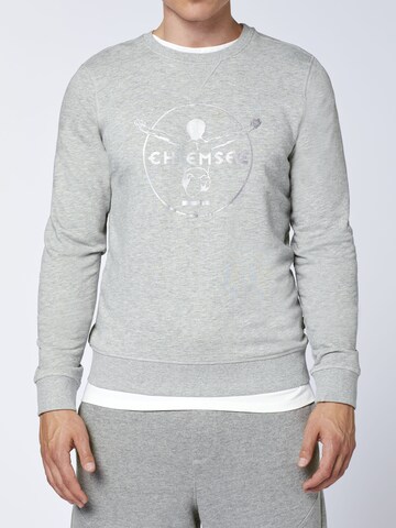 Coupe regular Sweat-shirt CHIEMSEE en gris