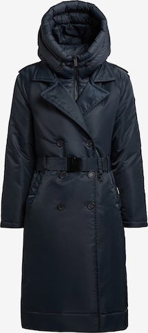 Manteau d’hiver 'Lexy' khujo en bleu : devant