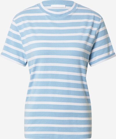 Tricou 'Espring' BOSS Casual pe albastru deschis / alb, Vizualizare produs