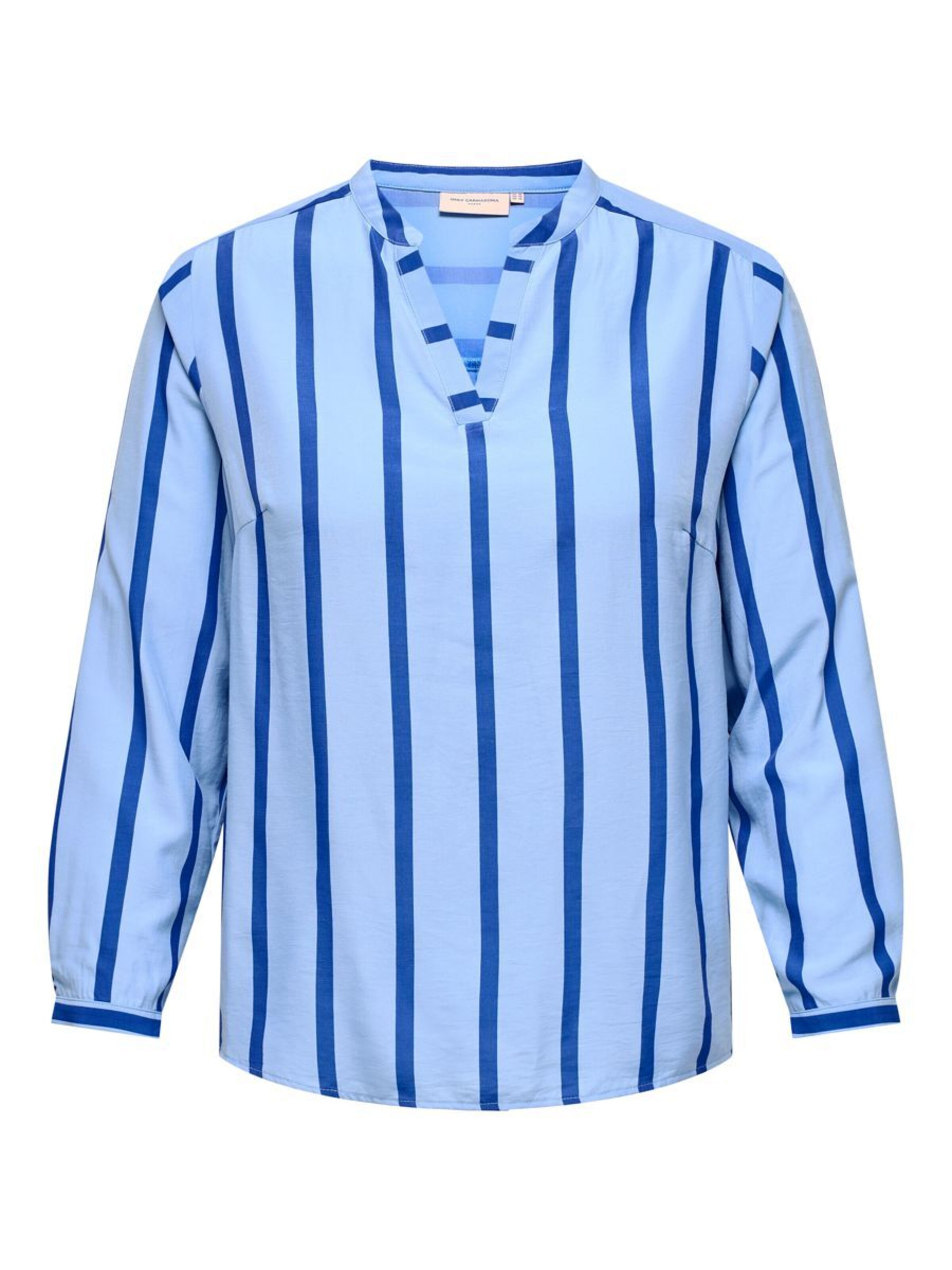 Chemisier ONLY Carmakoma en bleu : devant