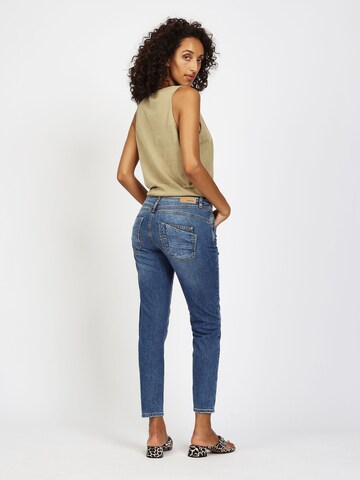 Coupe slim Jean '94AMELIE CROPPED ' Gang en bleu