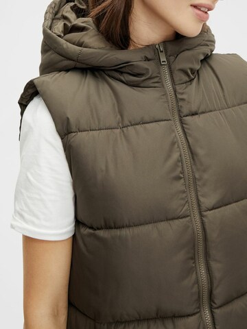 Gilet 'PCBee' PIECES en marron