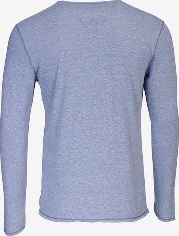 TREVOR'S Langarmshirt in Blau