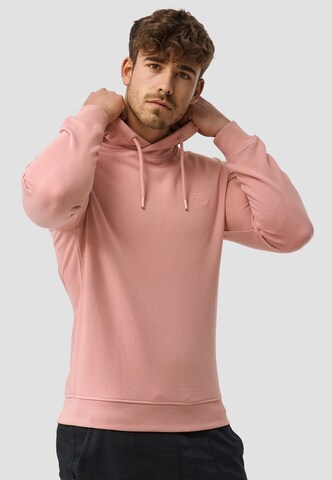 INDICODE JEANS Sweatshirt 'Simpson' in Roze