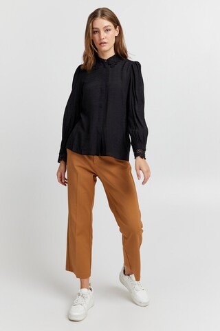 PULZ Jeans Blouse 'CANNY' in Black