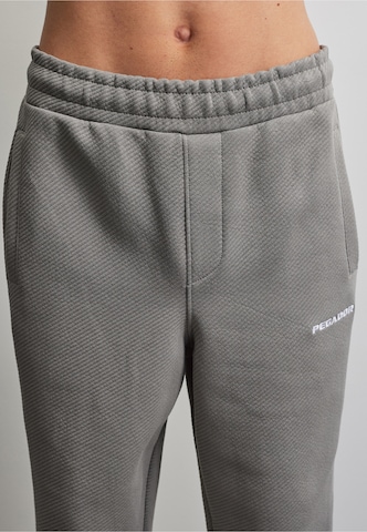 Pegador Wide leg Broek 'Jawed' in Grijs