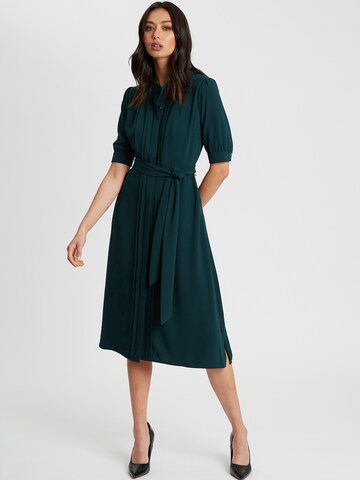 Willa Shirt Dress 'SOLANGE ' in Green