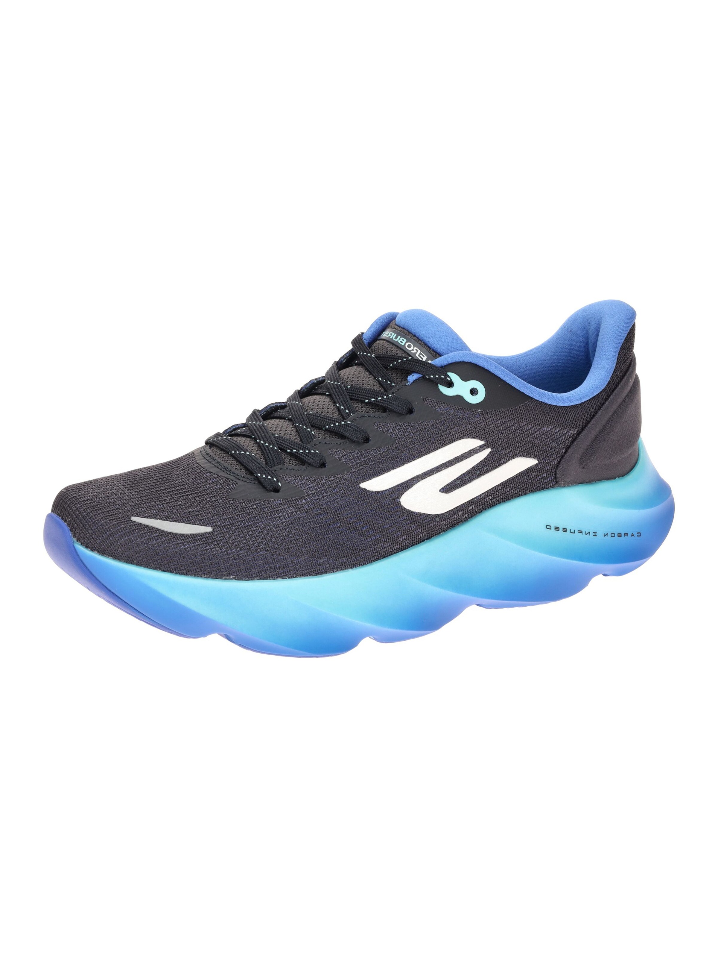 SKECHERS Sportlicher Schnürschuh 'Skechers SKX Aero Burst Schuhe blau Running Herren 246210'‌‌‌‌‌‌ in Blau: Vorderseite