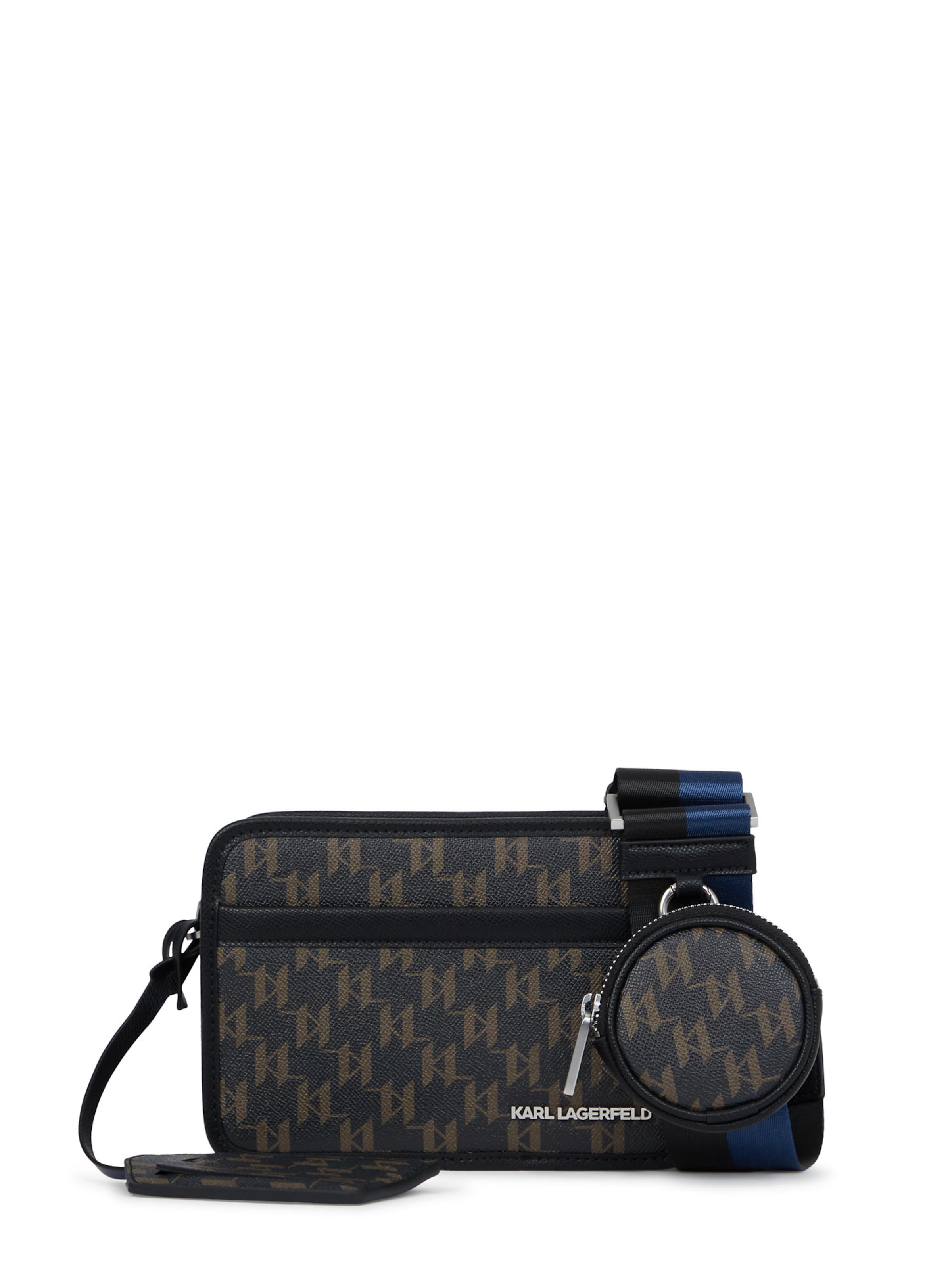 Karl Lagerfeld Τσάντα ώμου σε καφέ / μαύρο, Άποψη προϊόντος