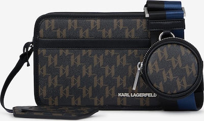 Rankinė su ilgu dirželiu iš Karl Lagerfeld, spalva – ruda / juoda, Prekių apžvalga