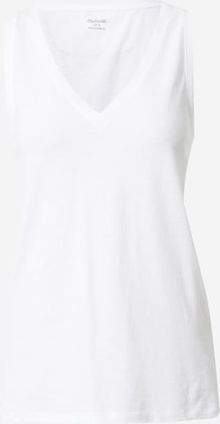 Madewell Top 'WHISPER' in White: front