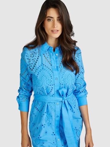 MARC AUREL Shirt Dress in Blue