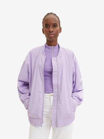 Veste mi-saison TOM TAILOR DENIM en violet