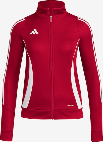 ADIDAS PERFORMANCE Training jacket 'Tiro' in Red: front