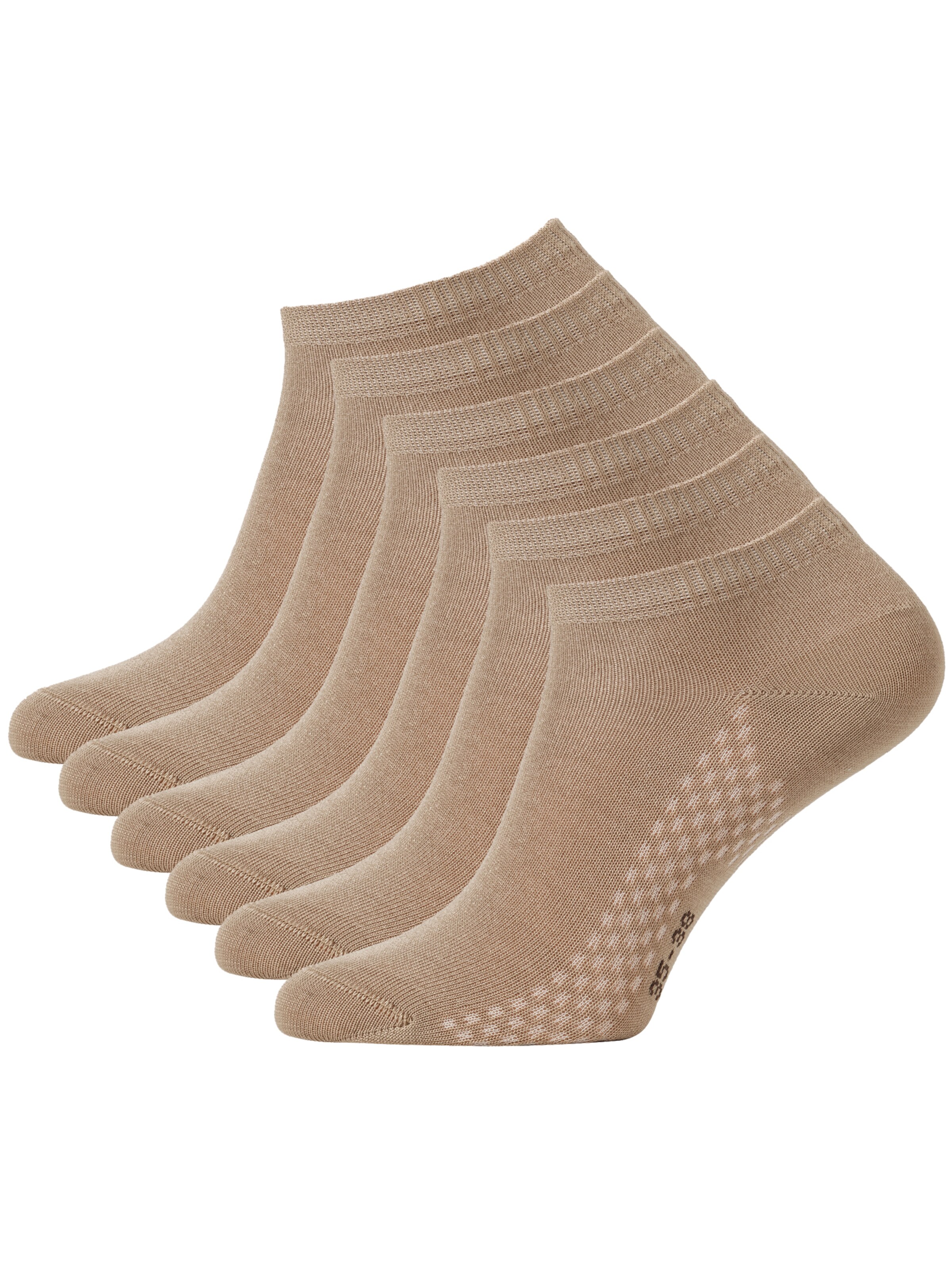 Cotton Prime - Meias em bege: frente