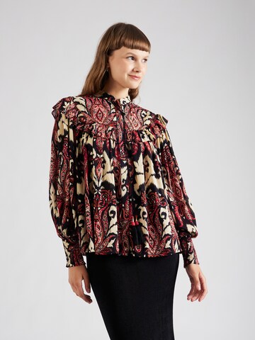 Derhy Blouse in Rood: voorkant