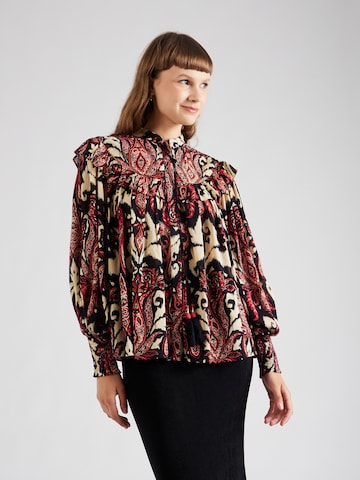 Derhy Blouse in Rood: voorkant