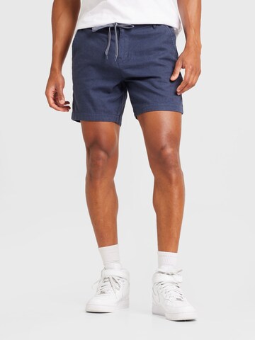 GARCIA Normální Chino kalhoty – modrá: přední strana