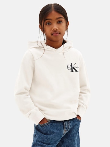 Sweat Calvin Klein Kids en blanc