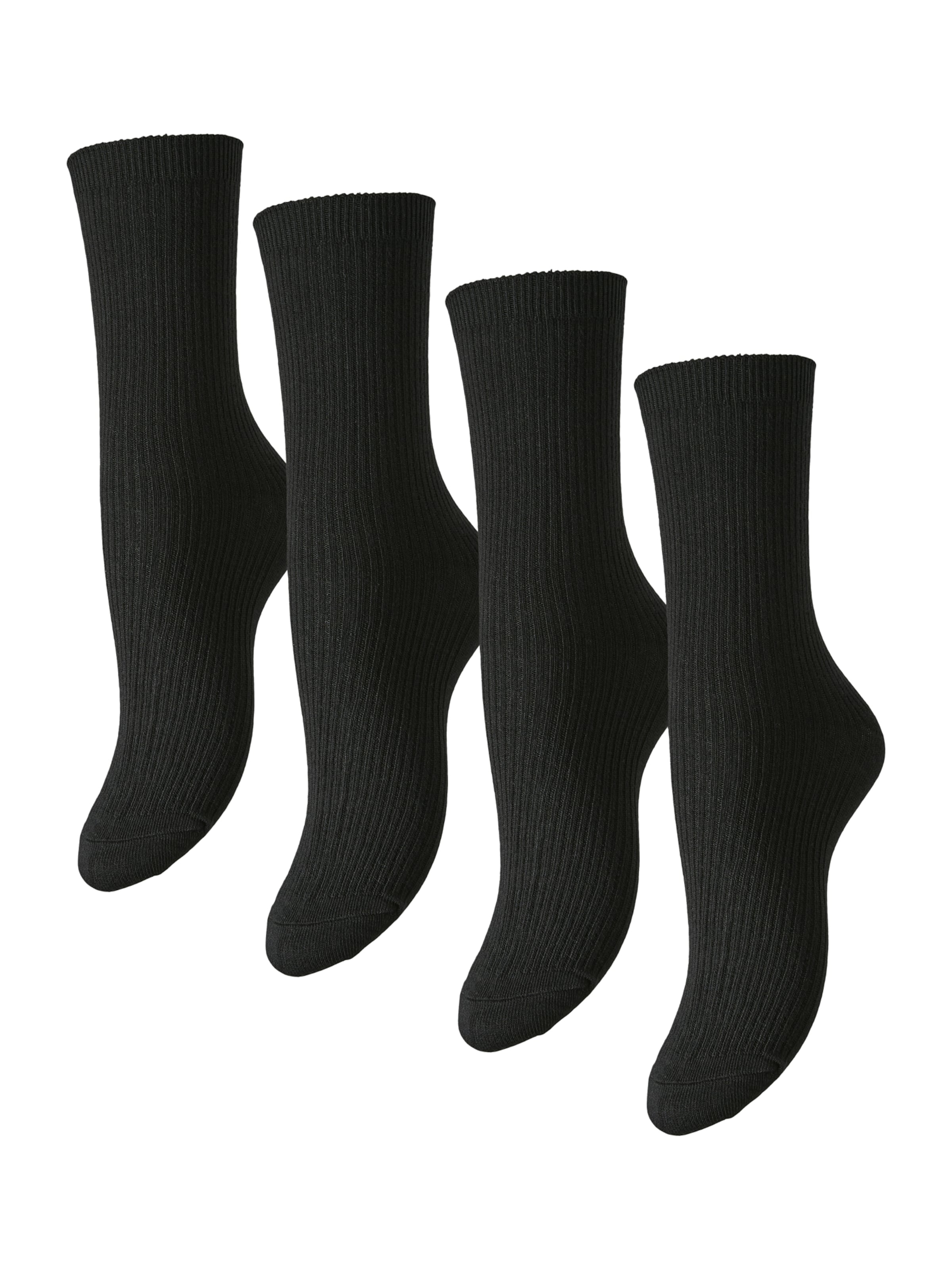 PIECES - Meias 'PCMarta' em preto: frente