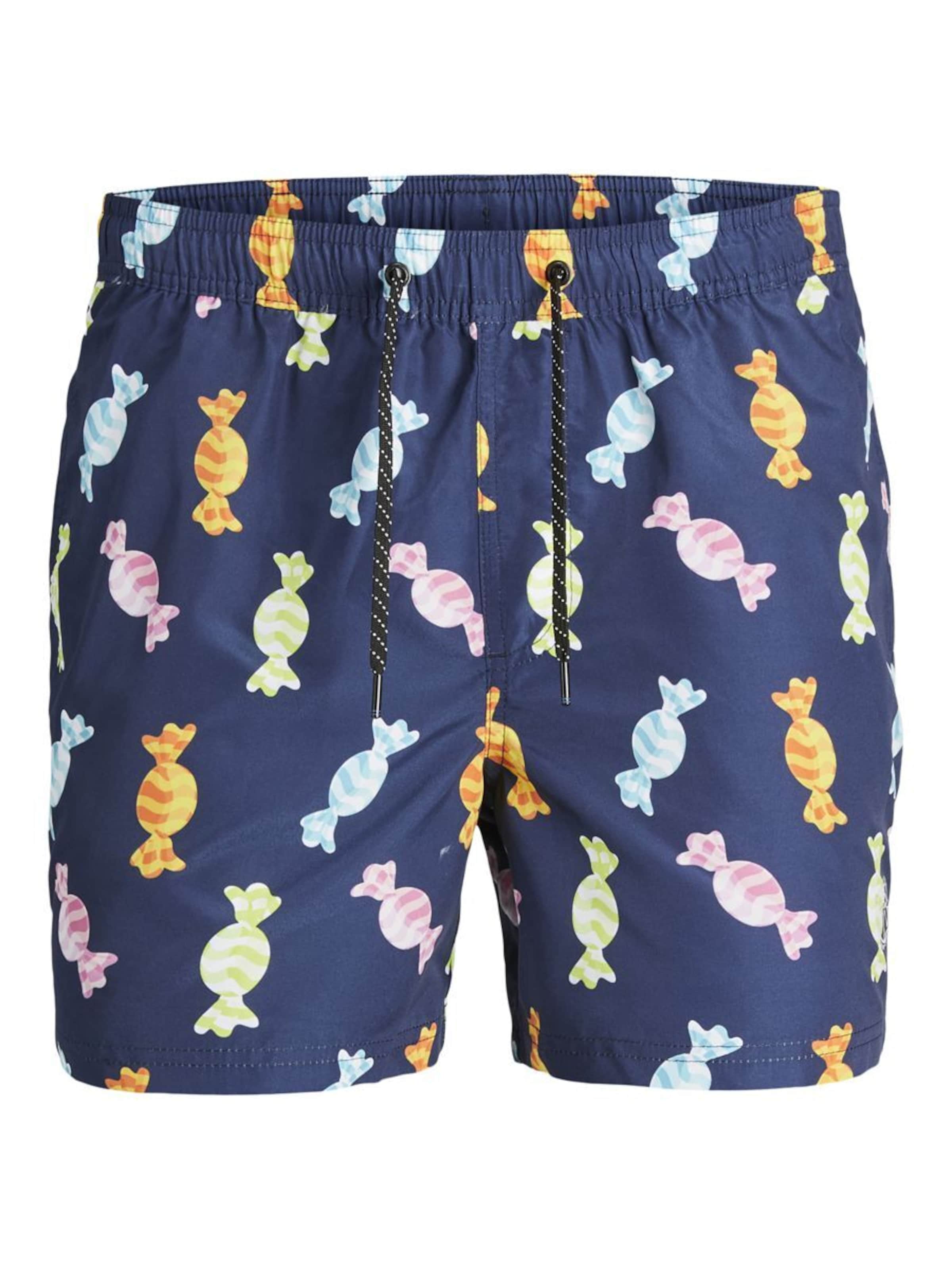 JACK & JONES Zwemshorts 'Fiji' in Blauw: voorkant