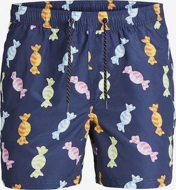 Pantaloncini da bagno 'Fiji' di JACK & JONES in blu: frontale