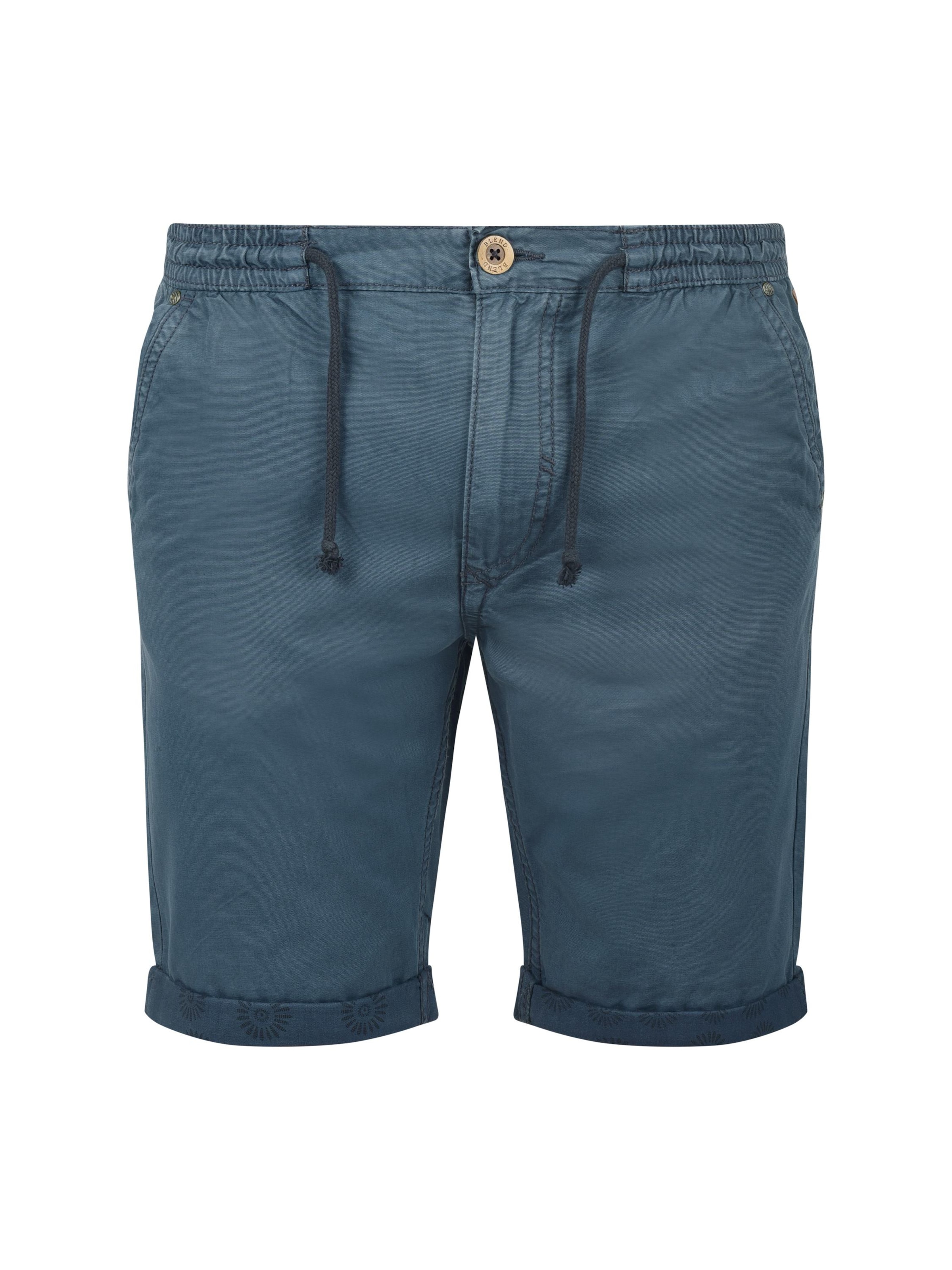 BLEND Regular Chino trousers 'BHClaudio' in Blue: front