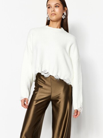 Pull-over Trendyol en beige : devant