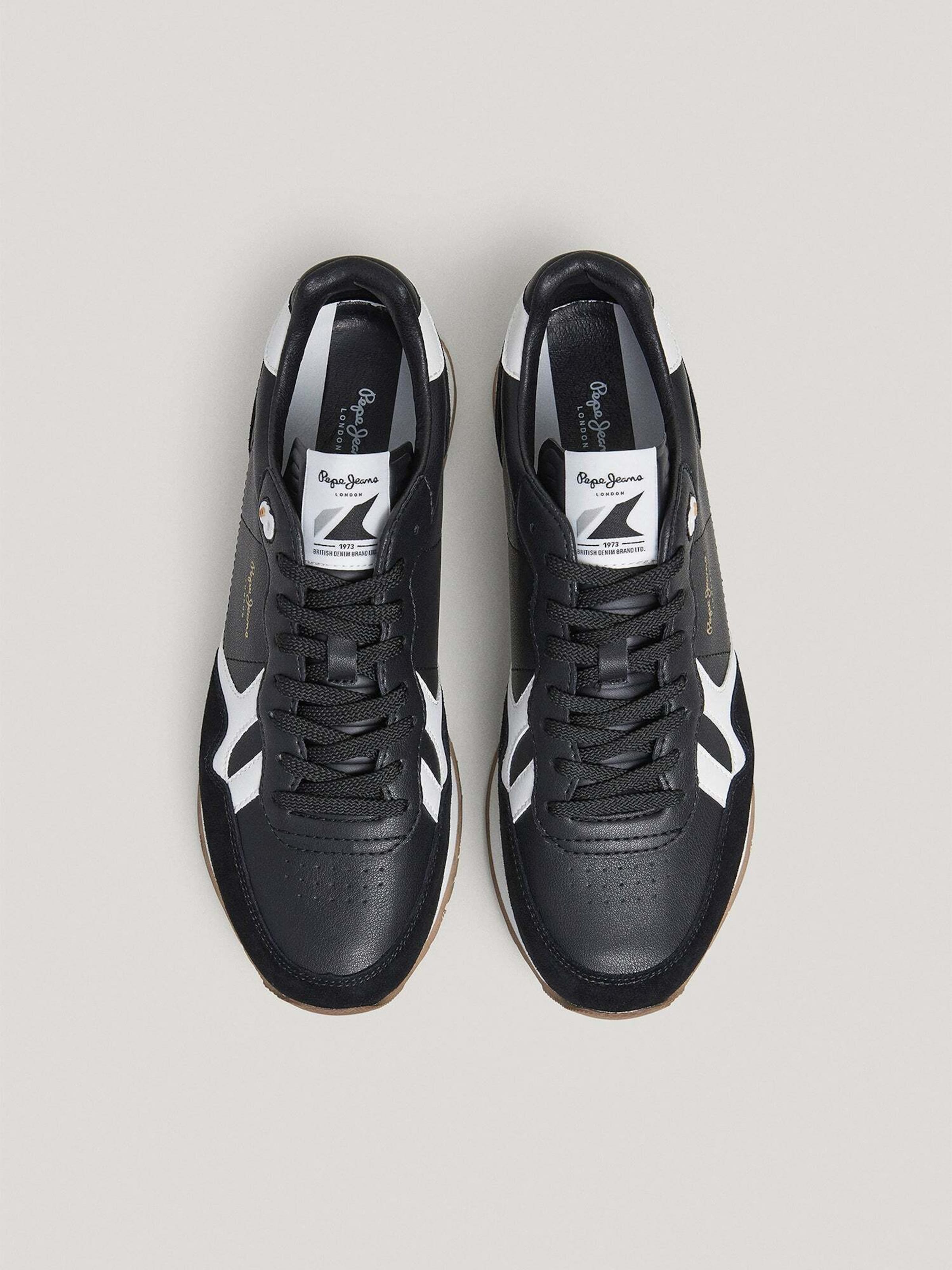 Pepe Jeans Sneakers ' BRIT SUPRA M ' in Black | ABOUT YOU