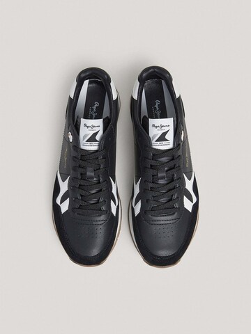 Pepe Jeans trainers ' BRIT SUPRA M ' in Schwarz