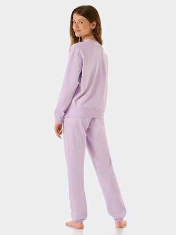 SCHIESSER Pajamas 'Original Classics' in Purple