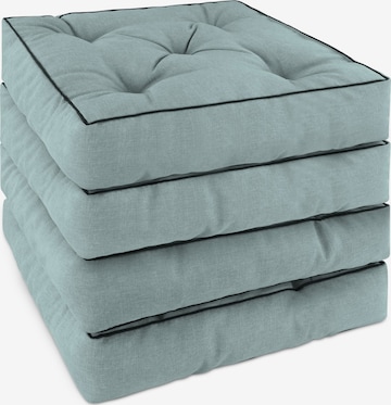 Aspero Kussens 'Padua' in Blauw: voorkant