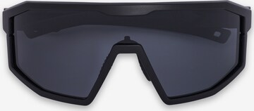 Lunettes de soleil sport Hummel en noir : devant