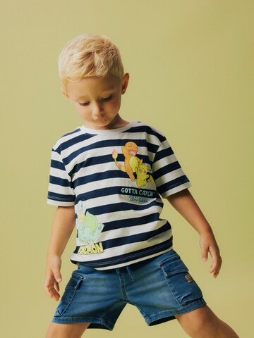 NAME IT T-shirt 'NMMMALIK POKEMON' i blå