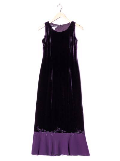 Donna Morgan Samtkleid in XS in dunkellila, Produktansicht