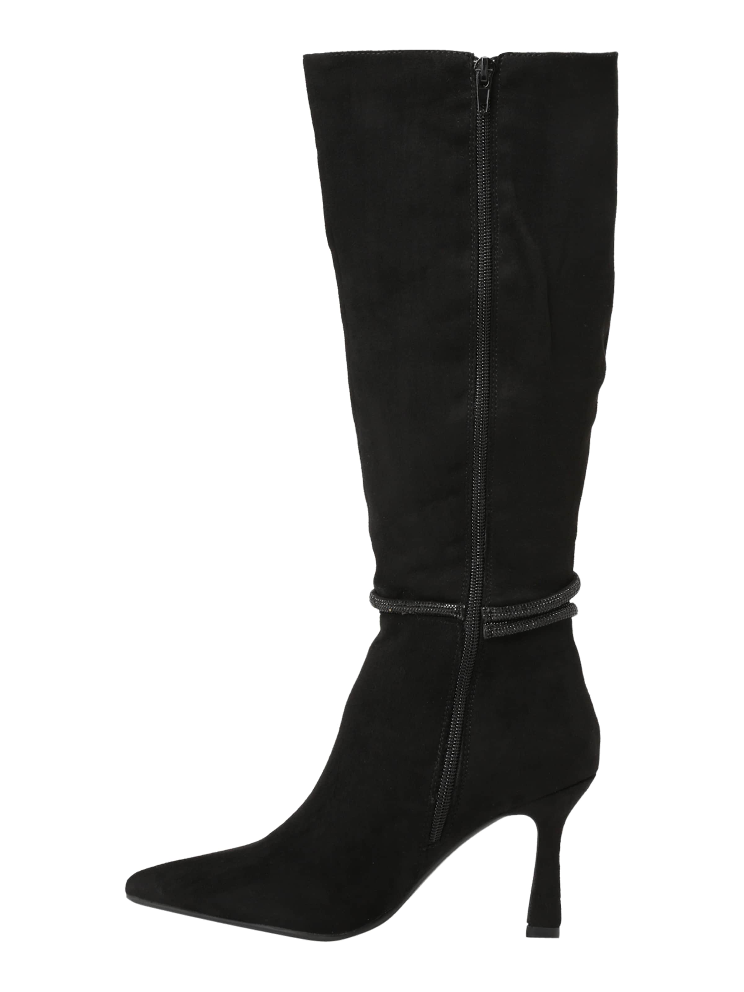 ABOUT YOU Ботуши 'Charlene' в черно