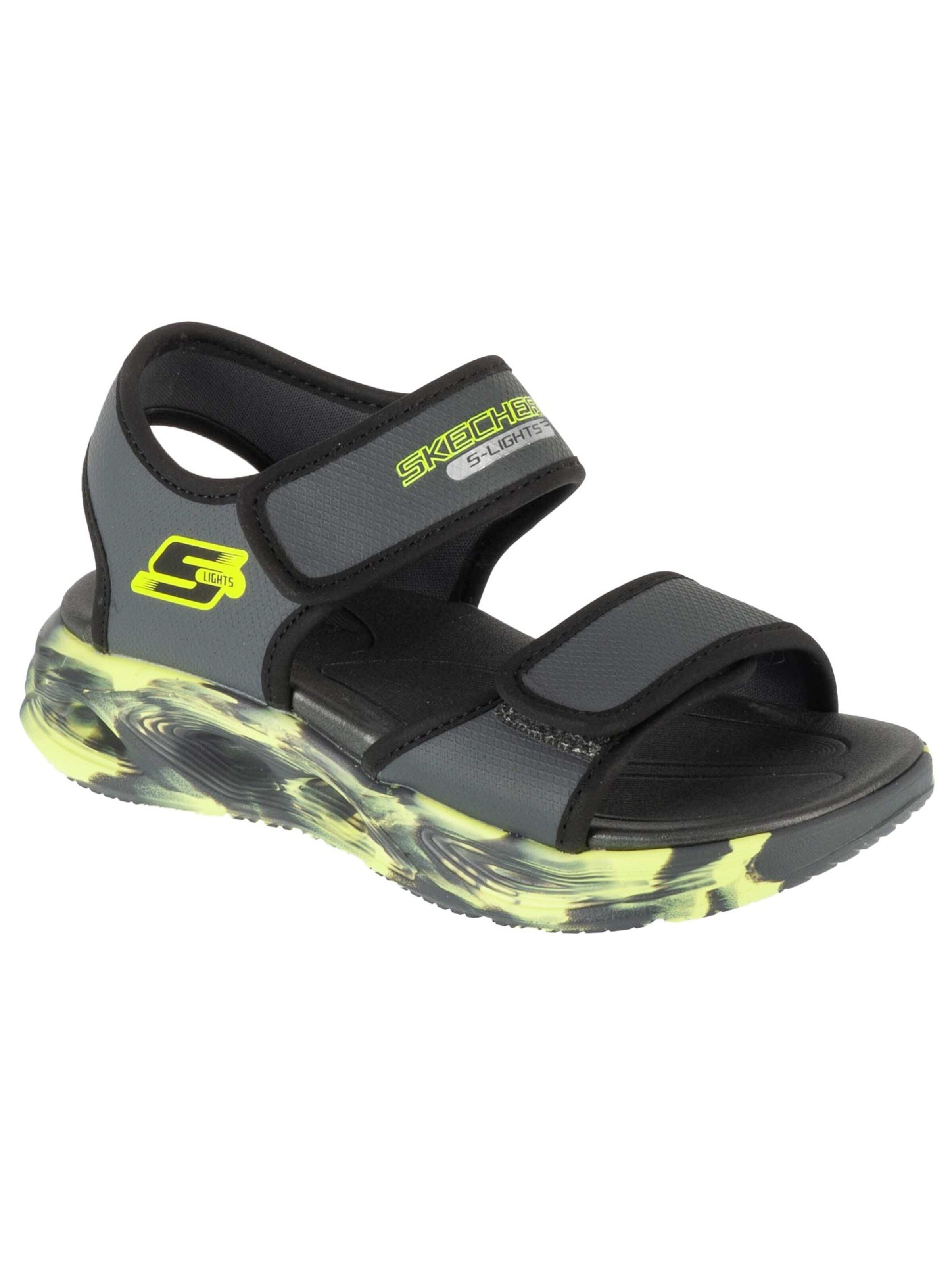 SKECHERS Sandals in Grey: front