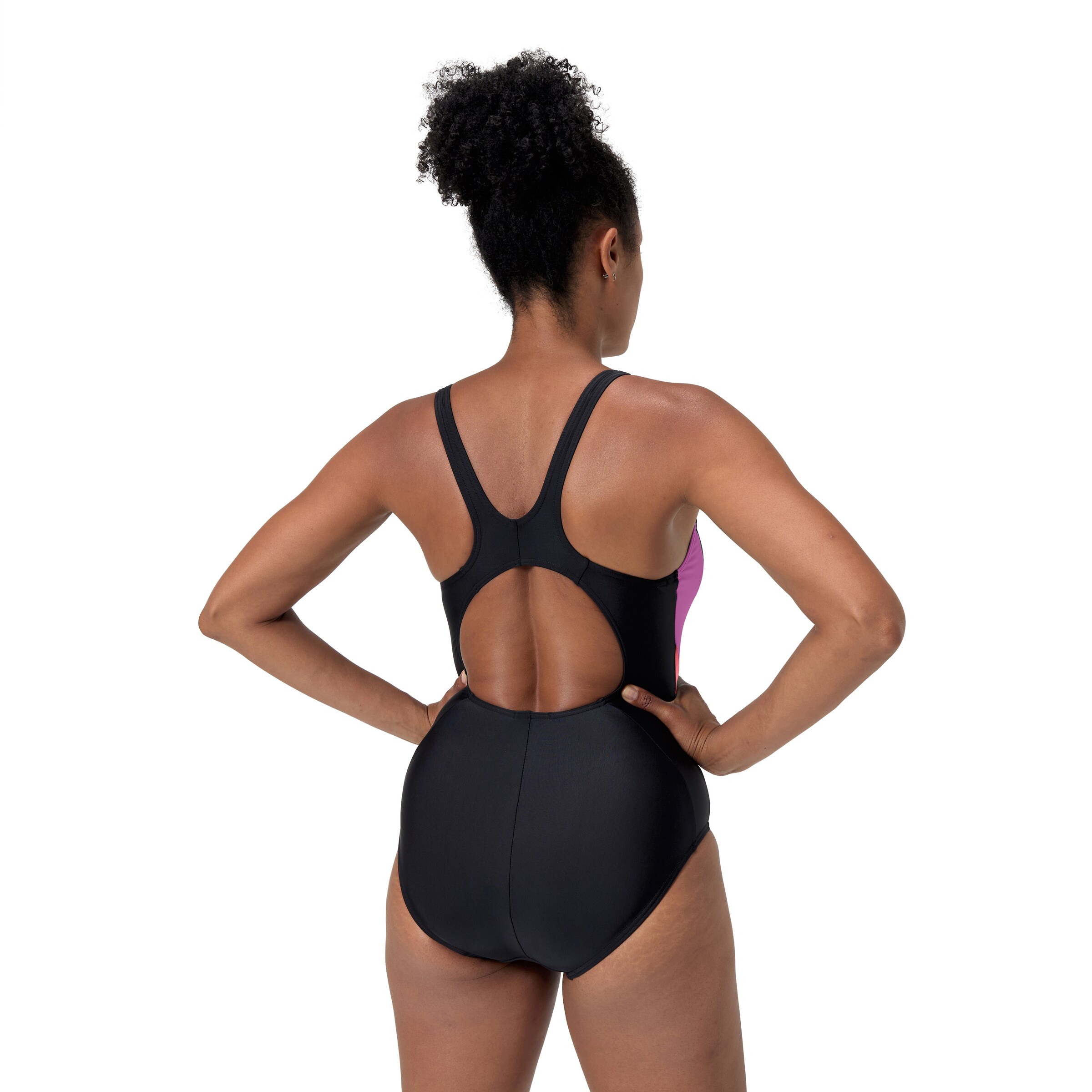 SPEEDO Bralette Active Swimsuit in Black