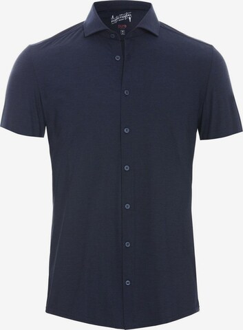 PURE Button Up Shirt in Blue: front