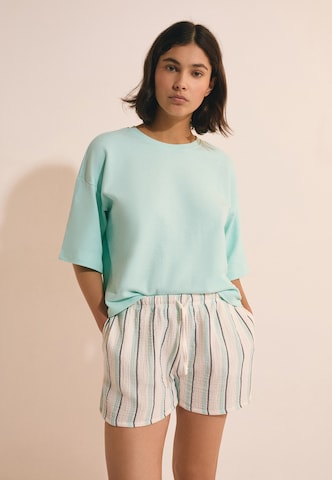 ETAM Pyjamabroek 'Almia' in Groen: voorkant