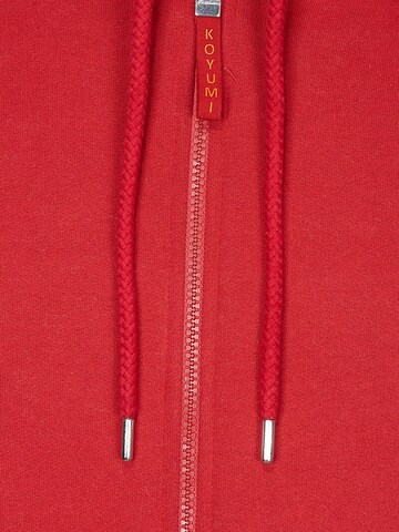 Koyumi Sweatshirt 'Suheyla Got It' in Rood