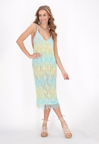 IZIA - Vestido de playa en azul