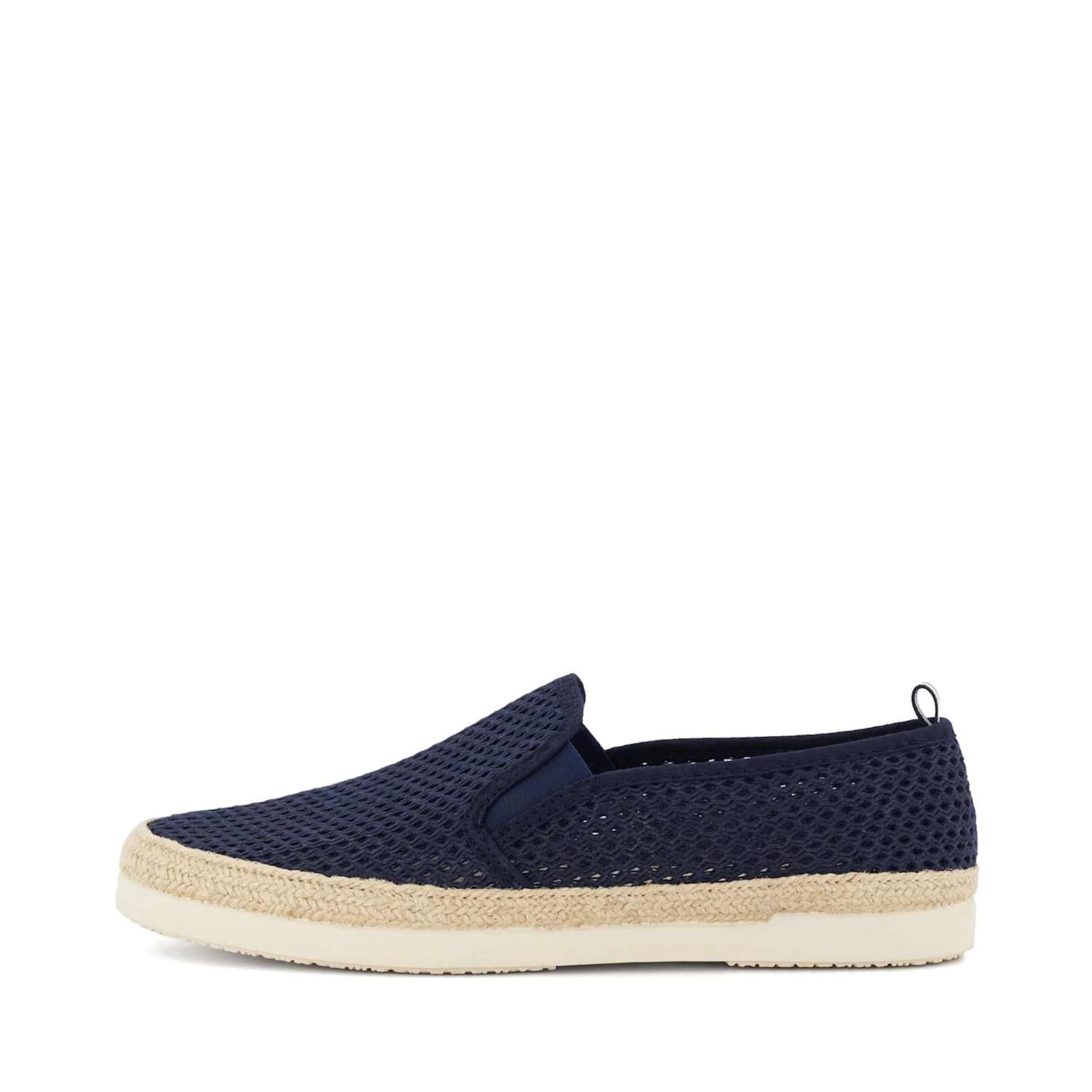 Dune LONDON Espadrilles 'Fisherr' in Blauw