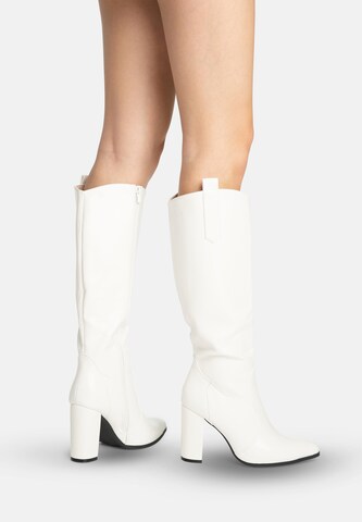 Salinyang Laarzen in Wit