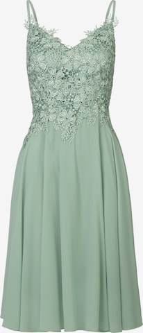 APART Cocktail Dress in Green: front